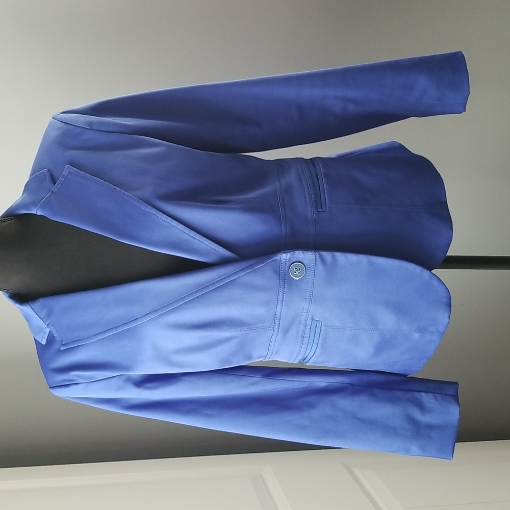 Royal Blue Twill Blazer